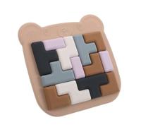 Healvian Puzzle per Allenamento Cognitivo in Silicone Pezzi Stabili e Forma Arrotondata per Esercizi Cerebrali, per Anziani e Riabilitazione Cognitiva
