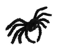 Healvian Ragno Peluche per Fascia Capelli da Halloween Accessori in Peluche per Copricapo Cerchi per Trucco da Ragno Accessori per Travestimenti da Festa
