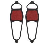 Healvian Ramponi Antiscivolo in Gomma Copriscarpe a Sabbia Grossa, Leggeri e Compatti, per Escursionismo, Caccia e Passeggiate su Ghiaccio e Neve, Confezione da 1 Paio