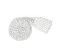Healvian Rete Elastica in Filo di Lana Bianco per Carne, per Arrosti e Cucina, Resistente e Facile da Pulire per Mantenere Gusto e Tenerezza