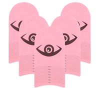 Healvian Righello Di Misurazione Ciglia Plastica 7X3.5 Cm Strumento di Estensione Preciso Lash Per Misurazione Simmetrica Della Lunghezza Ciglia Per Professionali Accessori Estensione Ciglia