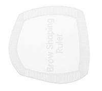 Healvian Righello per Sopracciglia Professionale in Plastica Riutilizzabile Stencil per Modellare le Sopracciglia Guida Precisa per Trucco Rapido Strumento Leggero per Make Up Occhi