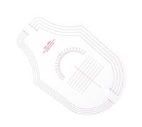 Healvian Righello Sartoriale Multiuso, Righello da Taglio per Abbigliamento, Plastico Rosa, Scala Chiara, per Uso Personale e Professionale