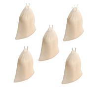 Healvian Sacchetti di Sapone in Rete 5 Pezzi Coulisse per Pulizia Viso e Corpo, Portasapone Netto Esfoliante per Bagno, Texture Confortevole per Uso Durevole Colore Casuale