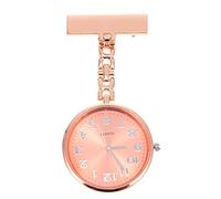 Healvian Seni infermieristici assistenza infermieristica quarzo orologi delle infermiere sospeso per orologio da taschino da infermiera attenzione ai medici Bicchiere Orange