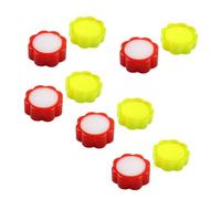 Healvian Set 10 Pezzi Spugne di Cotone per Conteggio Mani Bagnate Strumenti Compatti per Banchieri Forniture Pratiche per Uffici Finanziari e Sportelli Bancari