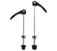 Healvian Set 2 Spiedini a Sgancio Rapido per Mozzo Ruota Mountain Bike ASSE Allungato per Bloccaggio Sicuro Leve per Bici Anteriore e Posteriore Accessori Ricambio per Ciclismo off-Road