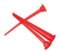 Healvian Set 3 Ugelli Sigillanti Prolunga 30Cm per Calafataggio Punte Applicatore Stucco Grossa Sottile Curva Strumento di Finitura Versatile per Riparazioni e Progetti Domestici