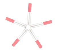 Healvian Set 5 Tubetti Vuoti Per Lucidalabbra 10ml Trasparenti Portatili Per Balsamo Labbra Ed Eyeliner Fai Da Te, Contenitori Precisi e Resistenti Per Uso Domestico, Professionale e Viaggi