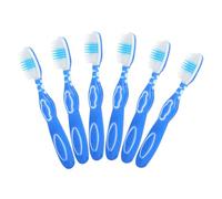 Healvian Set 6 Pezzi Mini Spazzolini Da Denti Portatili Per Prigione Con Setole Morbide, Manico Ergonomico Corto, Spazzolini Tascabili Per Viaggio e Uso Domestico