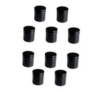 Healvian Set da 10 Contenitori Cosmetici in Pet da 500 Ml Barattoli per Crema e Lozione Ampia Apertura e Chiusura a Tenuta Porta Crema Viso Riutilizzabili per Unguenti e Pomate