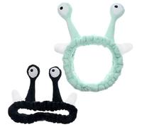 Healvian Set Di Fasce Per Da Trucco Con Lumaca Fascia Per Il Viso Lavabile Alla Moda E Comoda Per Le Donne