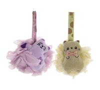 Healvian Set Di Spugne Da Bagno Per Neonati 2 Pezzi Spugne Per Il Bagno E La Doccia Spugne Per Il Lavaggio Del Corpo Per Bambini Adorabili Forme Di Animali Verde