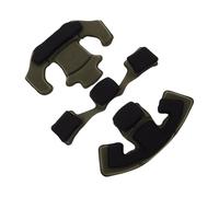 Healvian Set Imbottiture Interne Casco in Memory Foam Kit Fodera Sostitutiva Traspirante Cuscinetti Ammortizzanti Rimovibili Protezione Urti per Casco da Motocicletta e Sport Motoristici