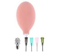Healvian Set Utensili per Ceramica con Clay Glaze e Applicatore a Punta Fine, Strumenti Precisi in Gomma e Metallo per Lavorare Argilla e Ceramica in Scenari di Clay Sculpting e Pottery