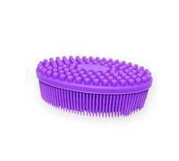 Healvian Spazzola Da Bagno in Silicone Per Neonati Esfoliante Delicato Per Il Cuoio Capelluto Spazzola Strumento Per Shampoo Delicato Per Il Corpo Pettine Sicuro E Per Il Bagno