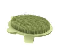Healvian Spazzola Da Bagno Silicone Morbido Per Adulti Massaggiatore Del Capelluto e Esfoliante Per La Design Ergonomico e Flessibile Colore Matcha Per La Pulizia e Relax