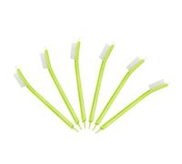 Healvian Spazzola di Plastica Compatta Multifunzione per Spremiagrumi e Robot da Cucina, Set da 6 Pezzi Doppie Setole Resistenti, Accessori di Pulizia Riutilizzabili per Elettrodomestici