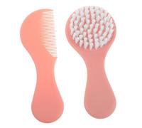 Healvian Spazzola e Pettine per Ragazzo Ragazza in Nylon e Plastica Sicura Delicato Capelli Rimuove Residuio Bianco e Forfora Design Adorabile per Cura Quotidiana Shower