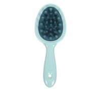 Healvian Spazzola Massaggiante Per Scrubber Per Shampoo Con Manico Ergonomico Per Pulizia e Massaggio Del Capelluto Adatta Per Uso Secco e Umido Design Comodo Per Trattamenti Esfolianti e
