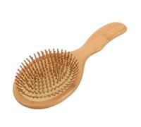 Healvian Spazzola per Chioma e Massaggio al Capelluto Denti Lisci in Bambù Pettine Districante Airbag per Chioma e Nodi