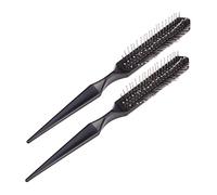 Healvian Spazzola per Parrucca e Extension Professionale 2 Pezzi Coda a Punta, Pettine Airbag Antistatico per Chioma Lisci, per Donna e Ragazza, Cura Chioma Parrucche e Styling