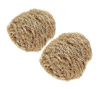 Healvian Spugnette Abrasive in Rame per Pulizia Punte di Saldatura 2 Pezzi da 40G Detergente per Punte di Saldatore per Uso Professionale e Hobbistico