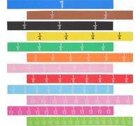 Healvian Strisce di Frazioni Magnetiche Educative per Tessere Didattiche per Matematica Scuola Elementare Giocattolo Interattivo per Apprendimento Logico e Giochi Genitori-Figli