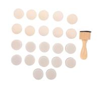 Healvian Strumento Mini per Miscelare Inchiostro Portatile in Compatto con Spugne Rotonde e Piatte, Portatile in Compatto per DIY e Creazione di Biglietti