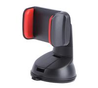 Healvian Supporto Auto per Telefono Ventosa Multifunzione in Abs Nero, Staffa per Smartphone, Montaggio su Cruscotto senza Ostruire la Visione