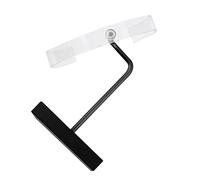 Healvian Supporto Orologi Da Polso in Acrilico Trasparente Con Base in Metallo a Forma Di c Per Esposizione Orologi e Braccialetti Stand Elegante e Resistente