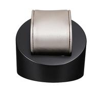 Healvian Supporto Orologio Da Polso in Resina Nera Stand Espositivo Elegante e Pratico Per Gioielli Base Rotonda Per Casa e Negozi
