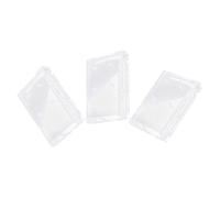 Healvian Supporto per Punte per Trapano Unghie Trasparente in Acrilico 6 Fori Set da 3 Pezzi Organizzatore per Strumenti Manicure Uso Domestico e Salone di Bellezza