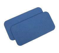 Healvian Tappetino Antivibrante e Antirumore per Pedale Macchina da Cucire 2 Pezzi, Tappetino Ammortizzante Blu 34x17x0,6 Cm per Cucito e Quilting, Accessorio Stabile per Uso Professionale