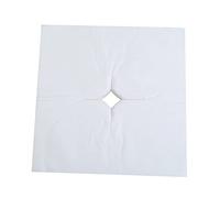 Healvian Tappetino Per Fori Sul Viso Non Tessuto Monouso 100 Pezzi, Copricuscino Foro Per Massaggio Viso Donna, Copertura Per Lettino Da Salone e Spa, Traspirante e Igienico Per Istituto Di Bellezza