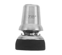 Healvian Tappo Per Piedini in Gomma E Metallo Per Stampelle - Angolo Regolabile, Punta Da 7/8" Per Bastoni Da Passeggio E Bastoni Da Passeggio - Fondo Antiscivolo Per Una Presa