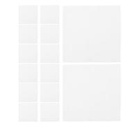 Healvian Tessuto da Ricamo Quadrato in Cotone 15X15 CM Set 20 Pezzi Tessuto Artigianale per Cucito e Applicazioni per Lavori Fai da Te e Decorazioni Motivi Ricamati