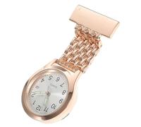 Healvian Torace del display digitale comporre orologio infermieristico Digital Watch Nurse piccolo orologi infermieristici per infermieri gli infermieri guardano il digitale lega Argento