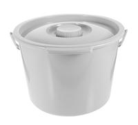 Healvian Vasino e Garantisce Un'esperienza Confortevole Coperchio Portatile in Plastica Previene la Diffusione degli Odori per Sedie da Doccia e Wc Portatile