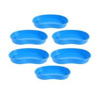 Healvian Vassoio per Dispensatore di Pillole in ABS Resistente Set da 6 Pezzi 3 Taglie Intercambiabili Organizer Compatto per Farmaci Ospedalieri e Gestione Multipaziente per Uso Medico