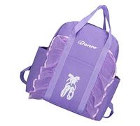 Healvian Zaino da Danza Leggero e Facile da Organizzare Oxford Porpora per Bambina per Viaggio e Attività All'aperto