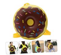 Healvian Zaino per Bambini e Ragazzi a Forma di Ciambella, Portatile e Pratico, Zainetto Portaoggetti Giallo, Adatto per Scuola, Viaggi e Shopping