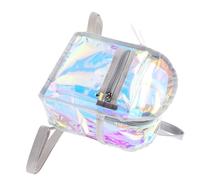 Healvian Zaino Trasparente Creativo per Ragazze Pratica Casual in Materiale per Scuola Shopping