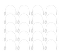 HEANUJJ 20 Pezzi Accessori Accessori Airbag in Plastico per Cappelli Orecchie Mobili Ricambio Pratico per Cappelli Orecchie che Si Muovono