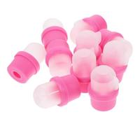 HEANUJJ 20 Pezzi Caps Silicone per Rimozione Smalto Gel Semipermanente, Morbide e Confortevoli, senza Danni alle Unghie, per Uso Domestico e Salon