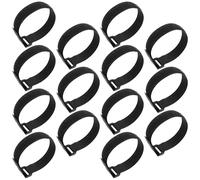 HEANUJJ 20 Pezzi Cinture di Fissaggio per Estintore Elasticizzato Nero, Design Versatile e Semplice, per Grandi Strutture e Posizioni