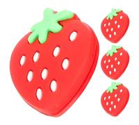 HEANUJJ Ammortizzatori da Tennis in Silicone a Fiore 4 Pezzi, Smorzatori di Vibrazioni per Racchette da Tennis, Accessori Portatili per Allenamento e Partite Outdoor