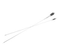 HEANUJJ Antenna per Radio CB Marina Pieghevole in Metallo e Plastica, Solida e Resistente, per Uso Marittimo e Veicoli Frequenza 27 MHz