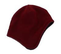 HEANUJJ Berretto da Notte in Pile con Copriorecchie, Cappello Termico Morbido per Anziani, Taglie Variabili, per Riposo Notturno in Clima Freddo