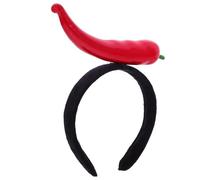 HEANUJJ Cerchietto per Chioma Divertente per Decorazione Peperone in Spugna e Tessuto, Accessorio Party Creativo e Multiuso per Carnevale e Feste